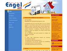 Tablet Screenshot of heizoel-engel.de
